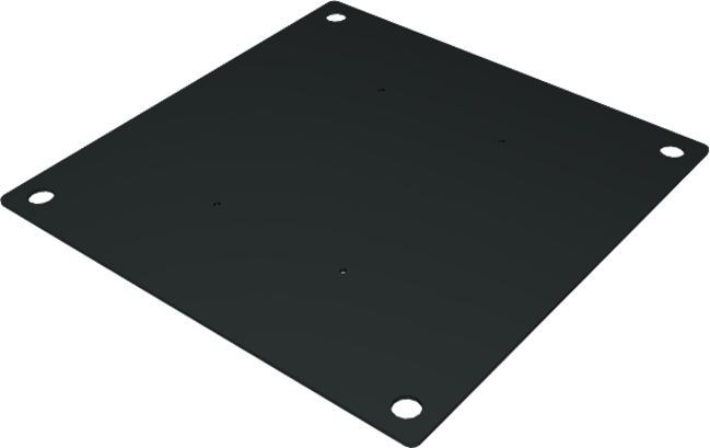 Base Plate - 600mm Square - 300mm Box Truss Peg base only