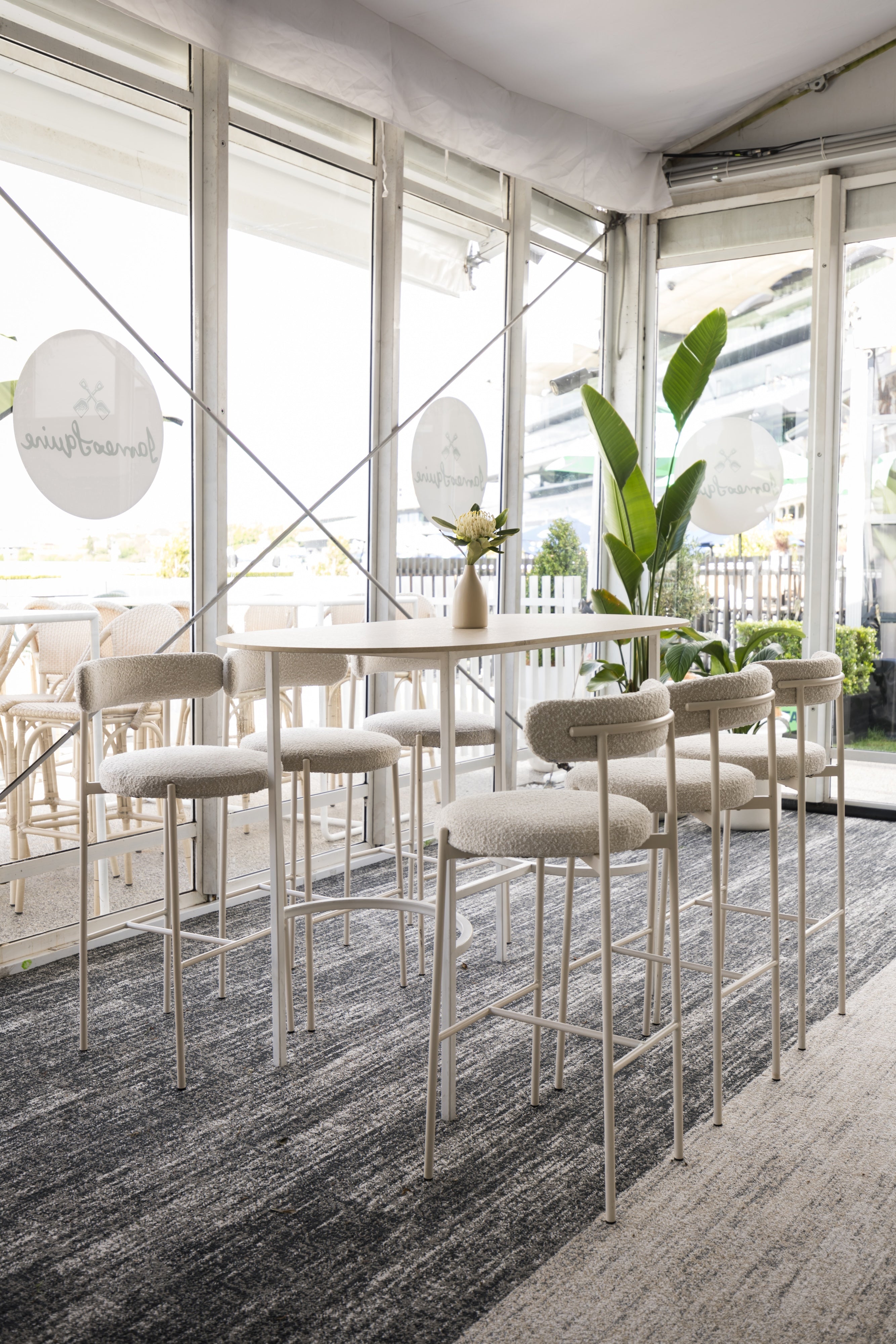 Arc Bar Table (Oblong)