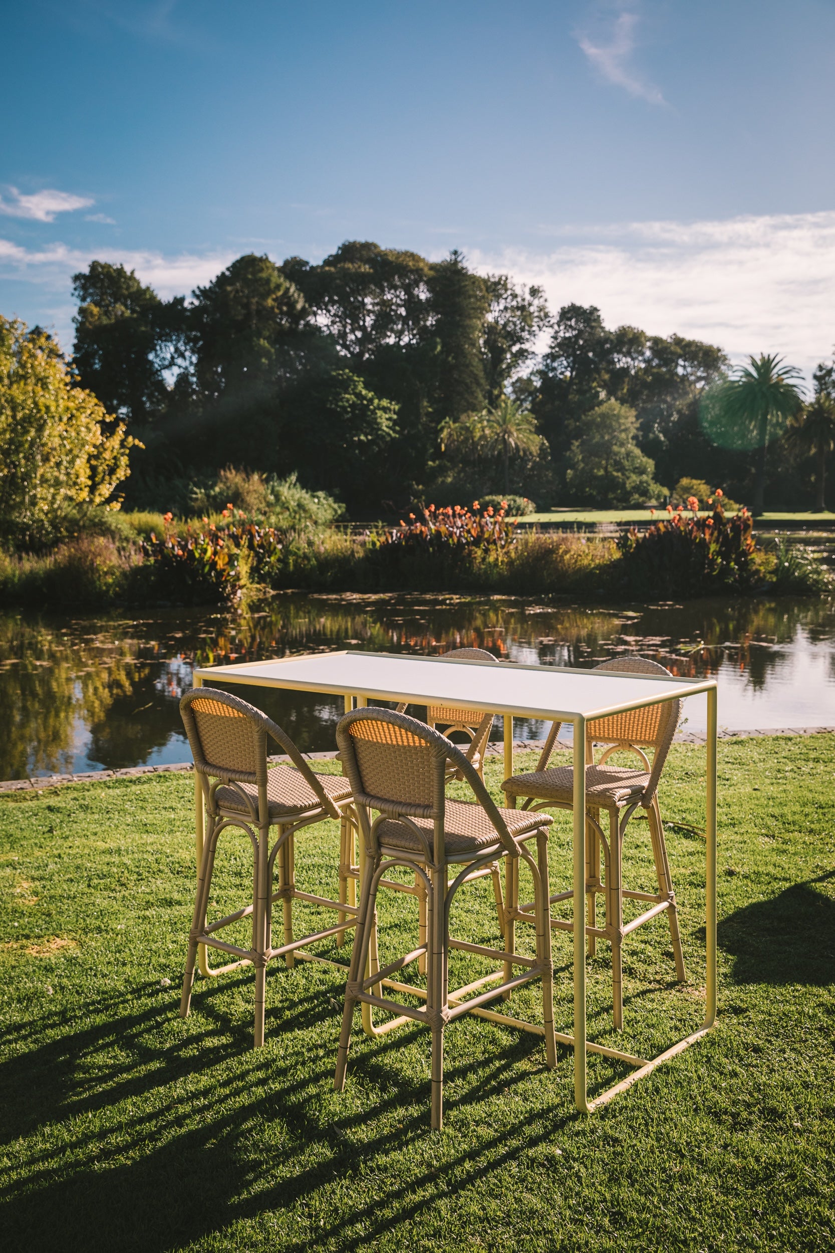 Poseidon Rectangular Bar Table