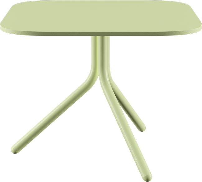 Poseidon Side Table - Colourful (Round Square)