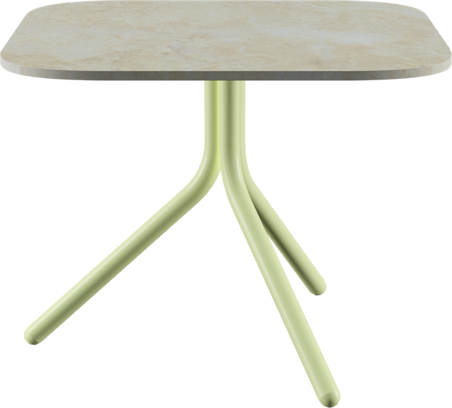 Poseidon Side Table - Colourful (Round Square)