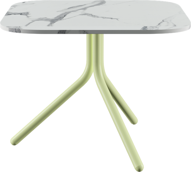 Poseidon Side Table - Colourful (Round Square)