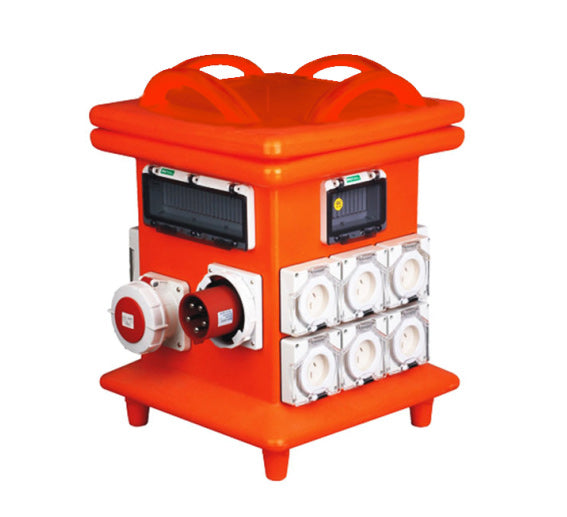 Distro Board 125amp Ceeform - 5 X 40amp 3phase