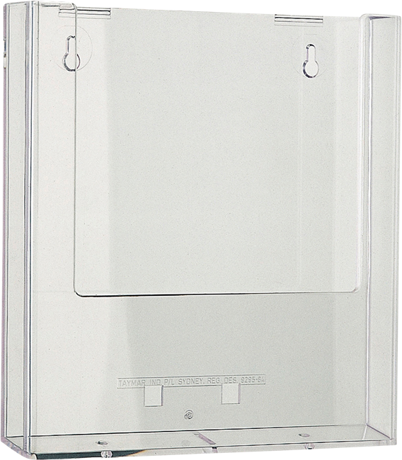 Brochure Holder Wall - Clear - A4