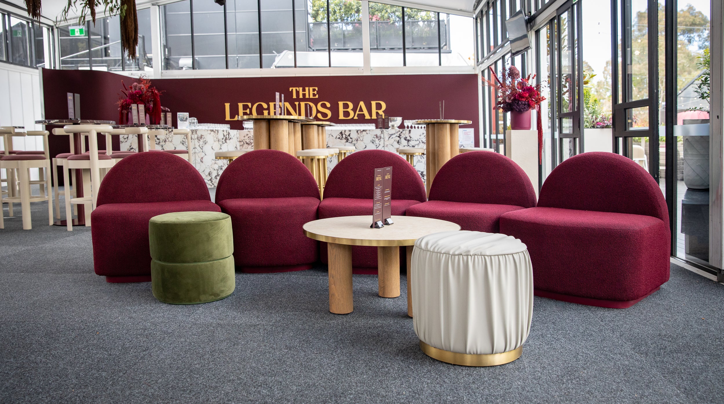 Rocco Cylinder Ottoman