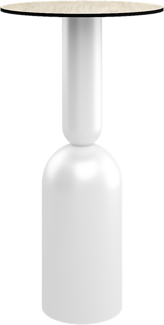 Ava Bar Table - Neutral (Round)