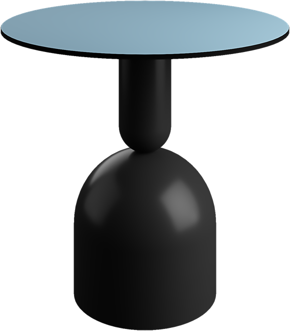 Ava Café Table - Neutral (Round)