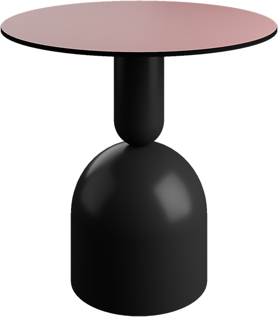 Ava Café Table - Neutral (Round)