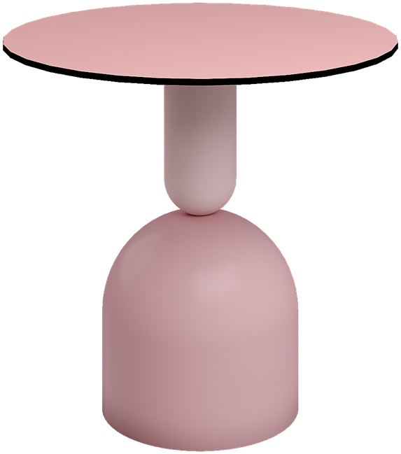 Ava Café Table - Colourful (Round)