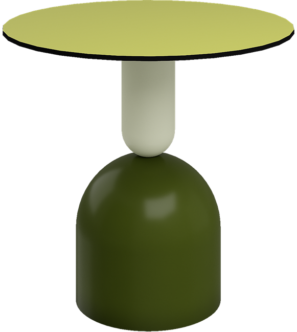 Ava Café Table - Colourful (Round)