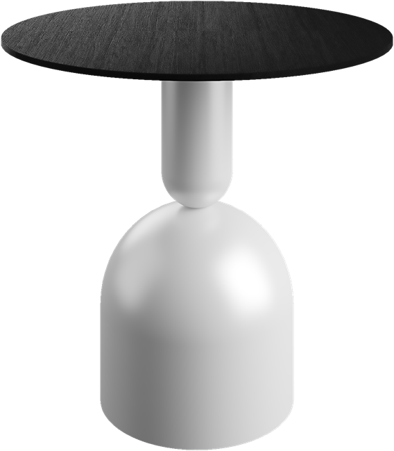 Ava Café Table - Neutral (Round)