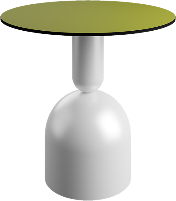 Ava Café Table - Neutral (Round)