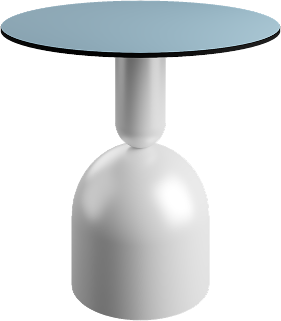Ava Café Table - Neutral (Round)