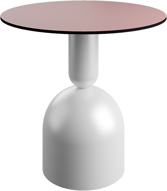 Ava Café Table - Neutral (Round)