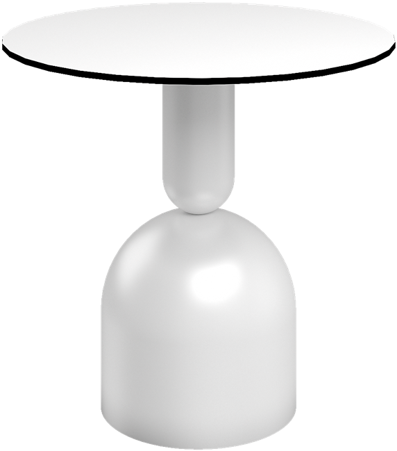 Ava Café Table - Neutral (Round)