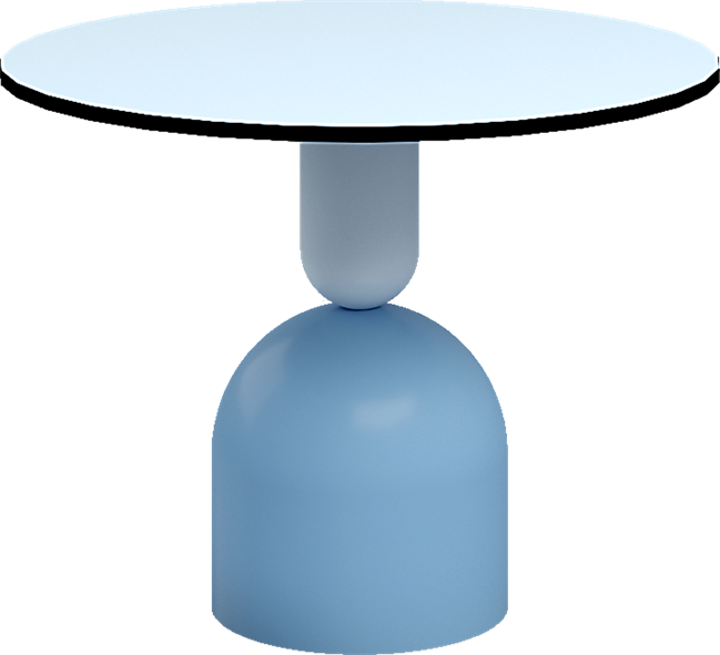 Ava Side Table - Colourful (Round)
