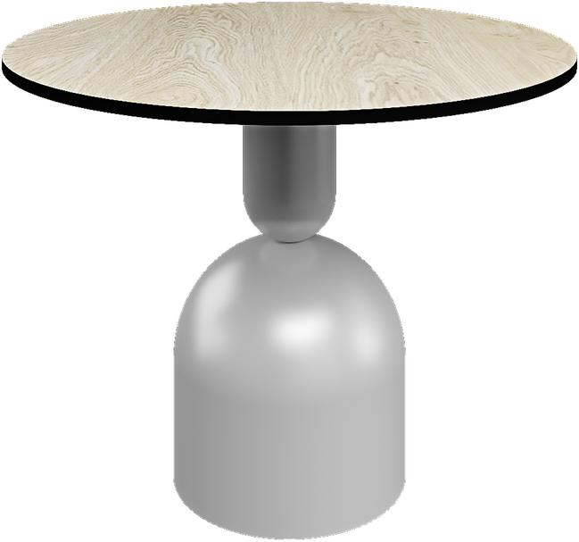 Ava Side Table - Neutral (Round)