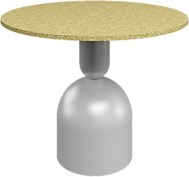 Ava Side Table - Neutral (Round)
