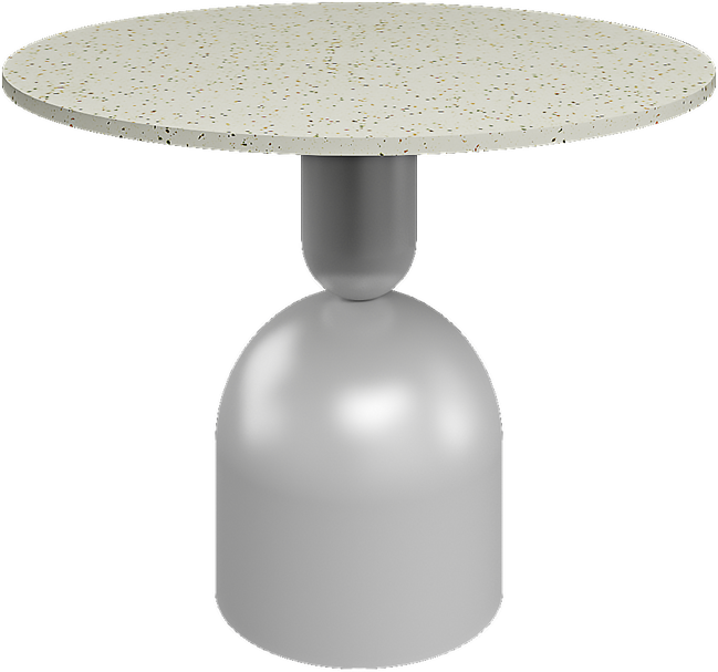 Ava Side Table - Neutral (Round)