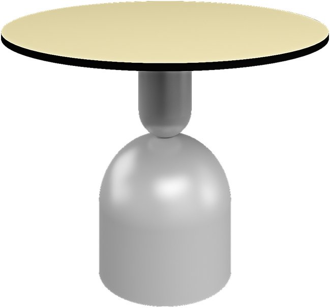 Ava Side Table - Neutral (Round)