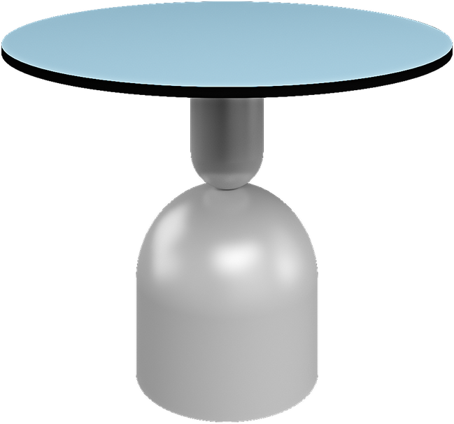 Ava Side Table - Neutral (Round)