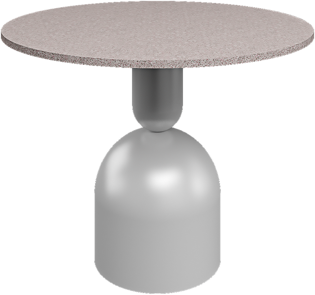 Ava Side Table - Neutral (Round)