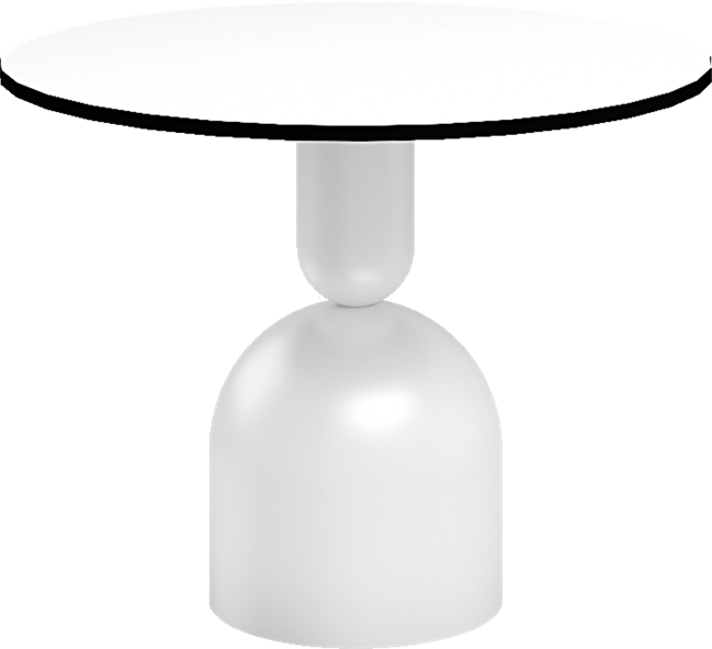 Ava Side Table - Neutral (Round)