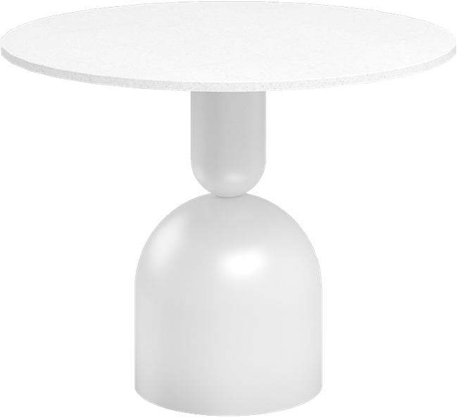 Ava Side Table - Neutral (Round)
