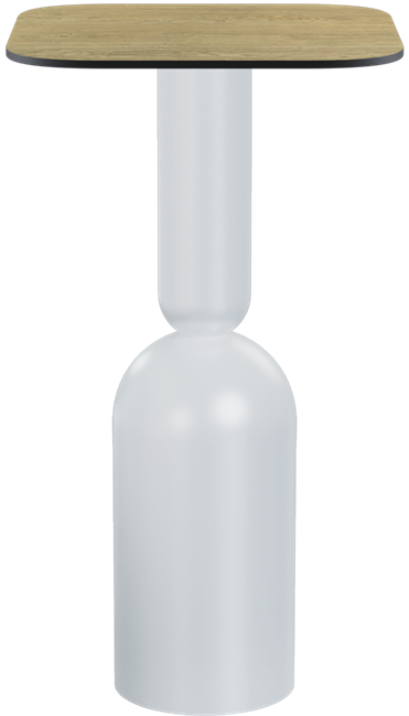Ava Bar Table - Neutral (Rounded Square)