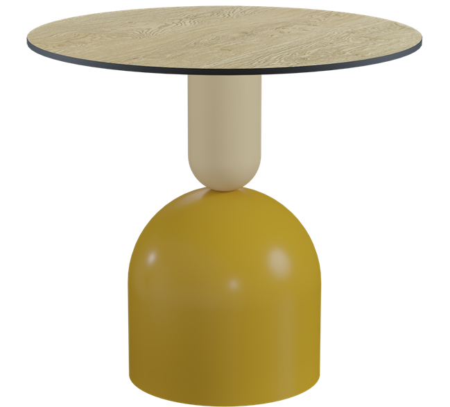 Ava Café Table - Colourful (Round)