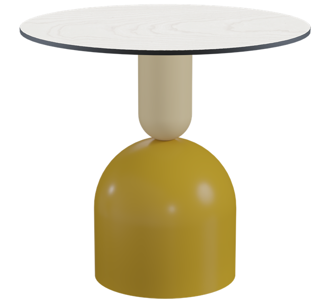 Ava Café Table - Colourful (Round)