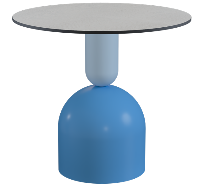 Ava Café Table - Colourful (Round)