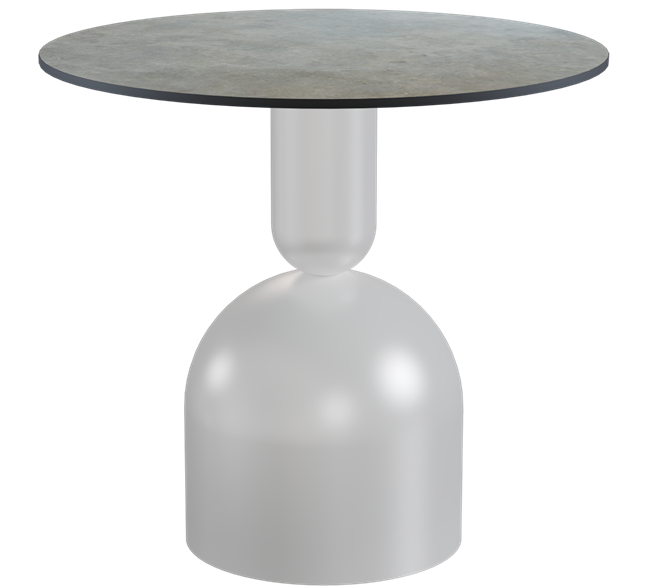 Ava Café Table - Neutral (Round)