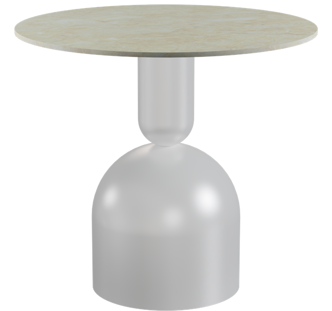 Ava Café Table - Neutral (Round)
