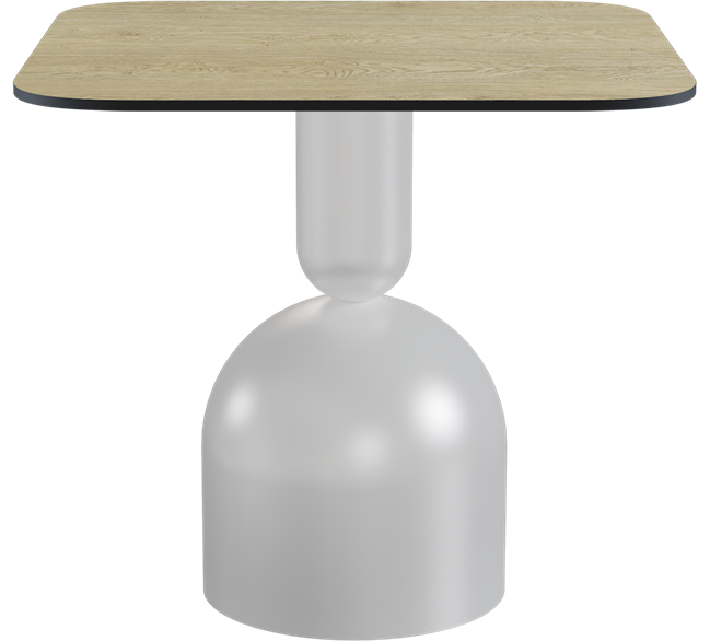 Ava Café Table - Neutral (Rounded Square)