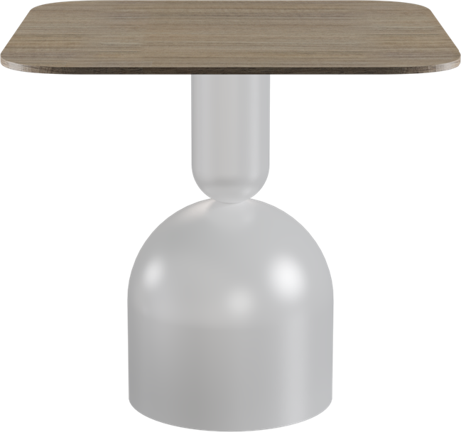 Ava Café Table - Neutral (Rounded Square)