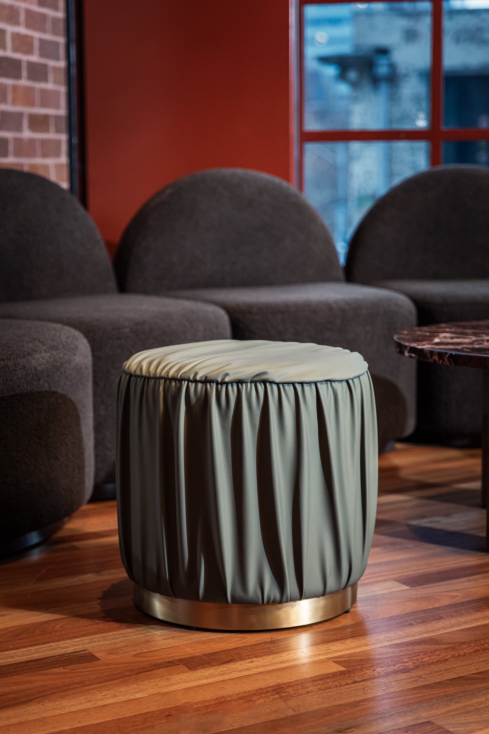 Rocco Cylinder Ottoman