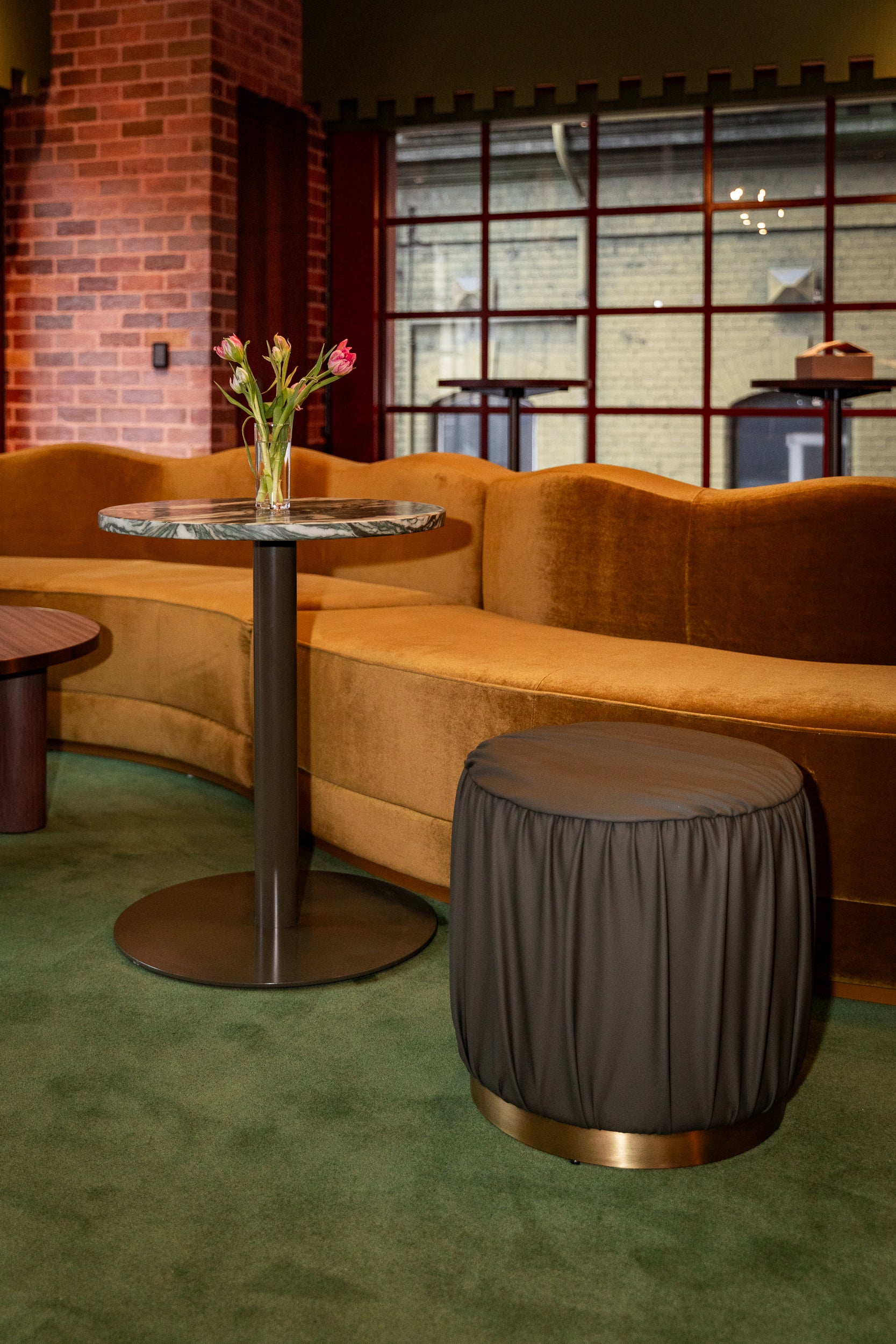 Rocco Cylinder Ottoman