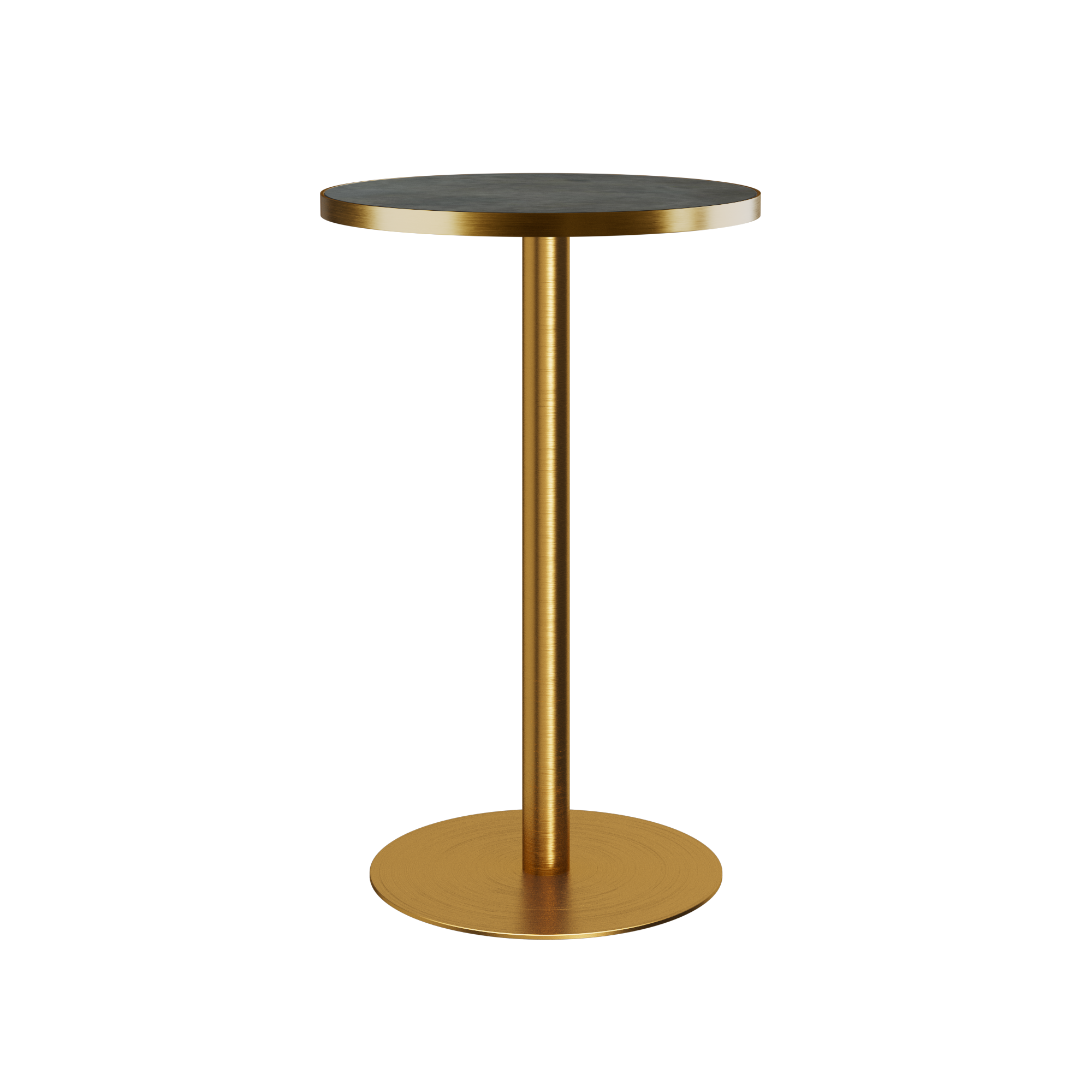 Halo Bar Table (60cm Round) With Rim