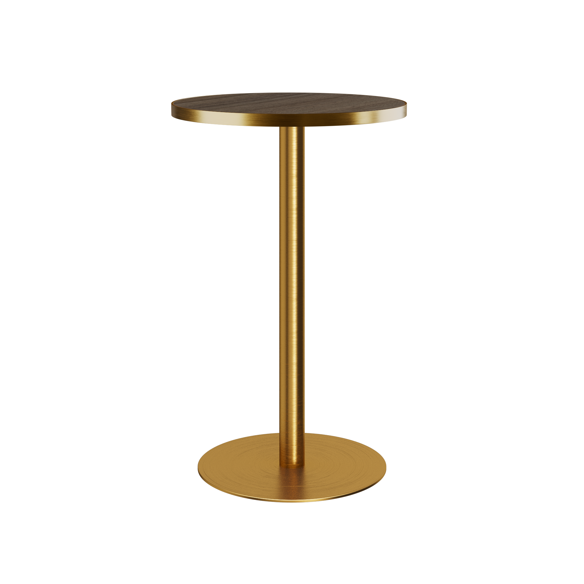 Halo Bar Table (60cm Round) With Rim