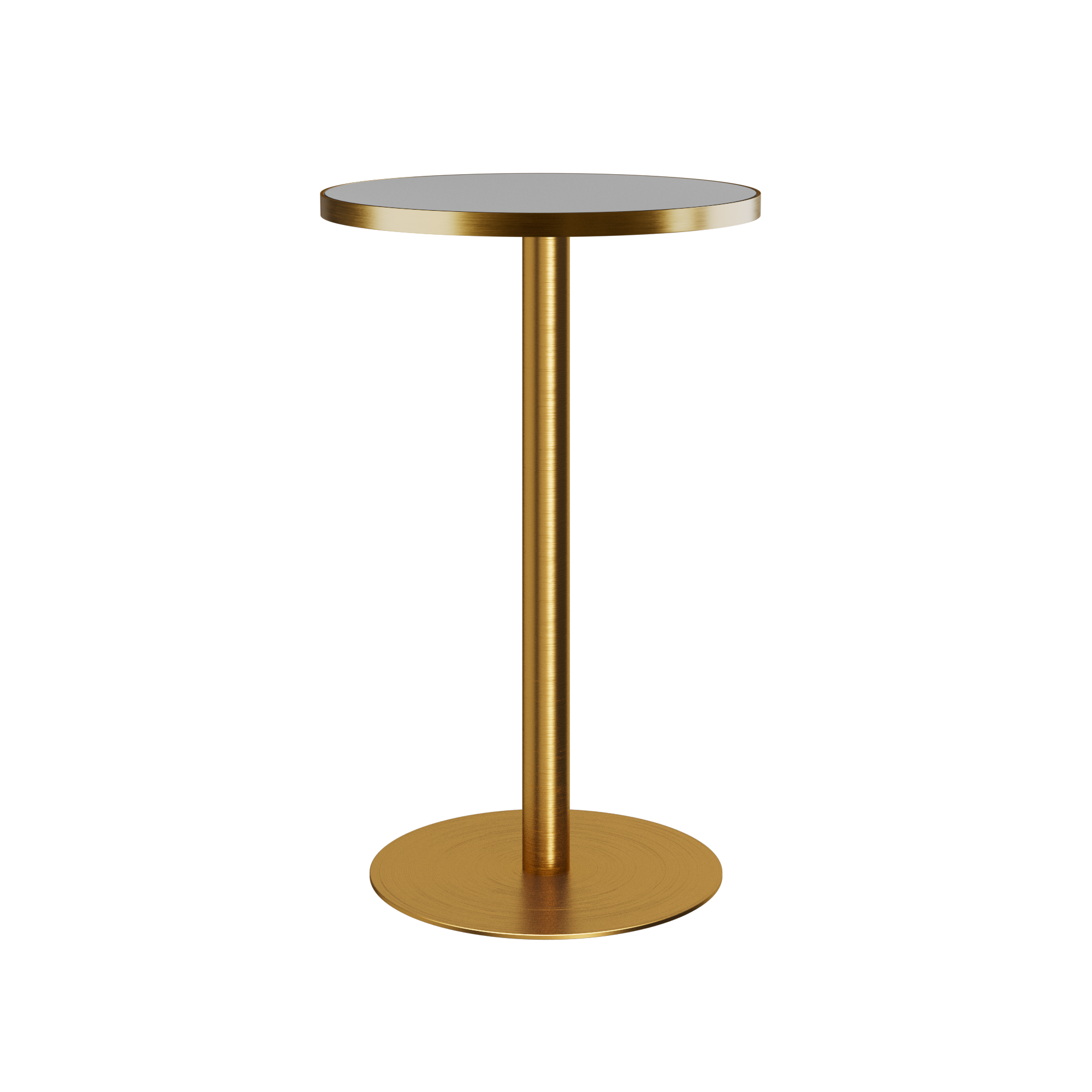 Halo Bar Table (60cm Round) With Rim