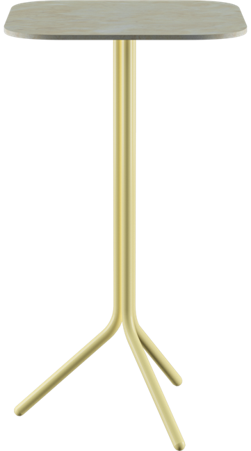 Poseidon Bar Table - Colourful (Rounded Square)