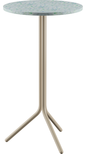 Poseidon Bar Table - Neutral (Round)