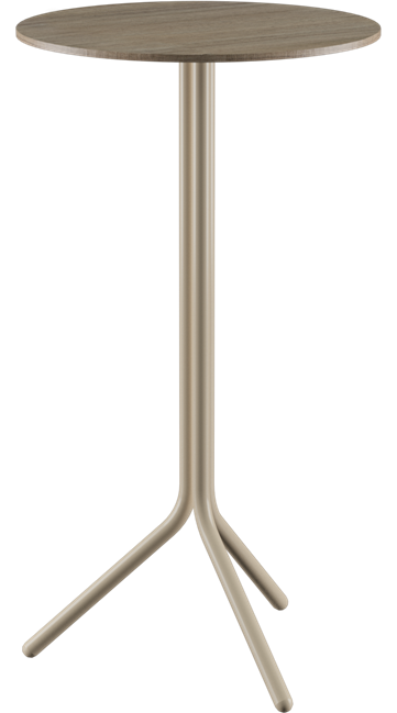 Poseidon Bar Table - Neutral (Round)