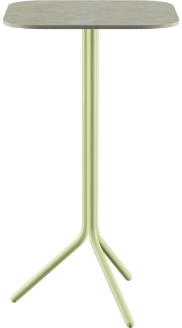 Poseidon Bar Table - Colourful (Rounded Square)