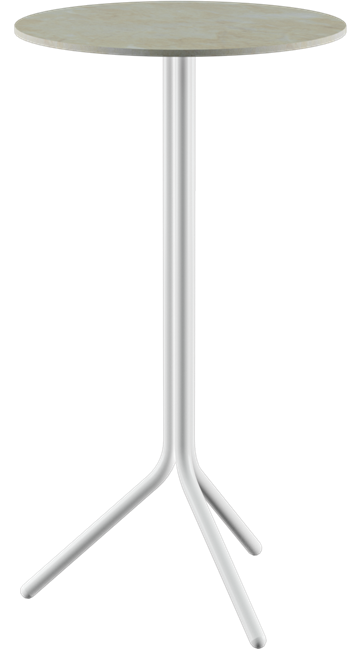 Poseidon Bar Table - Neutral (Round)