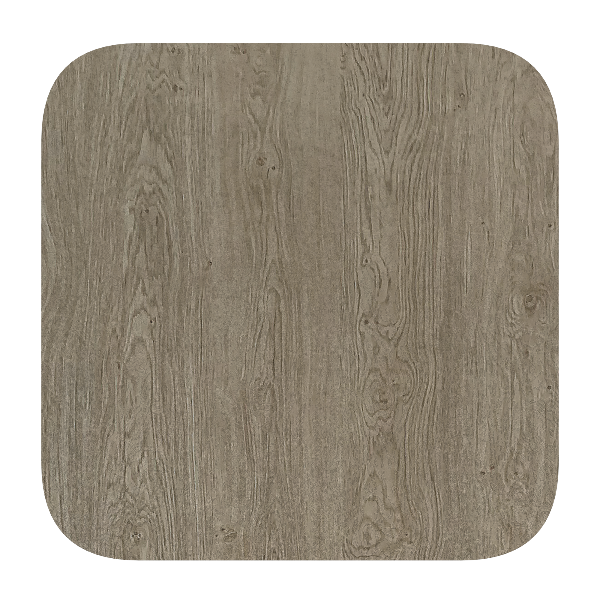Halo Café Table (60cm Rounded Square) With Rim