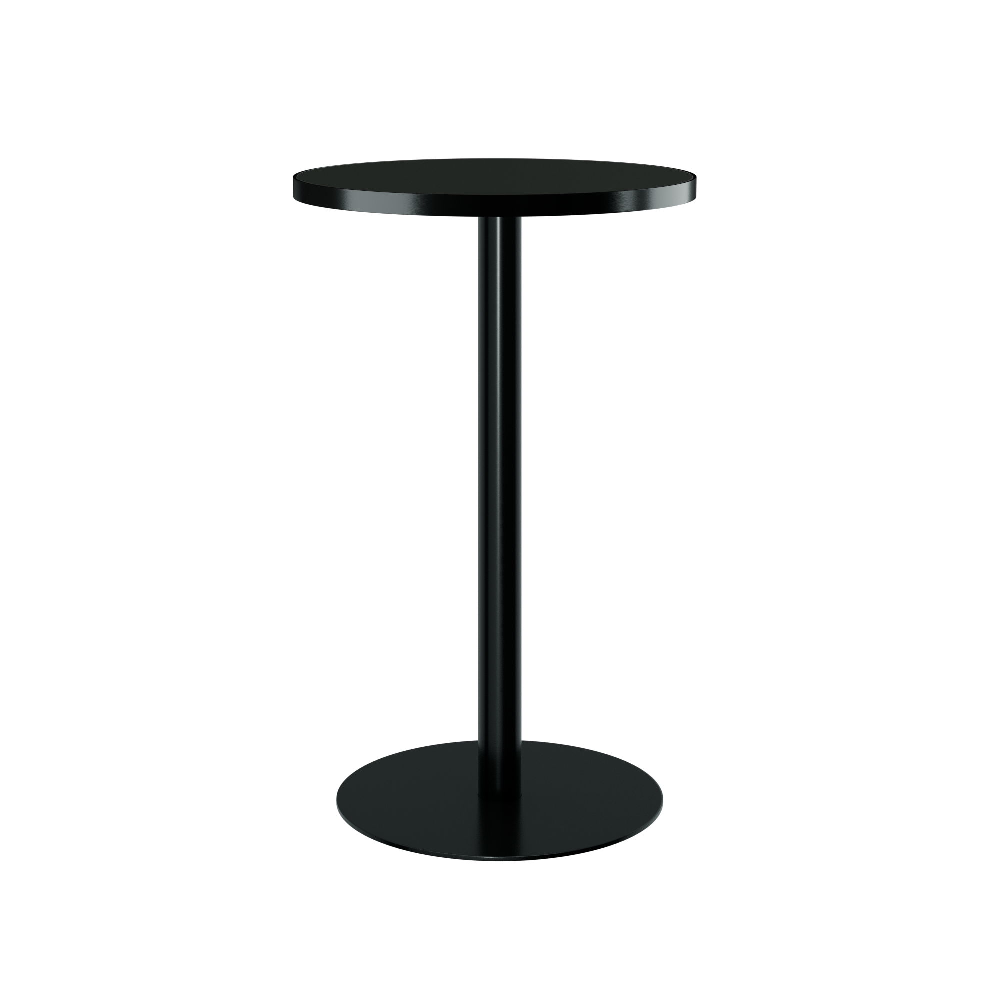 Halo Bar Table (60cm Round) With Rim