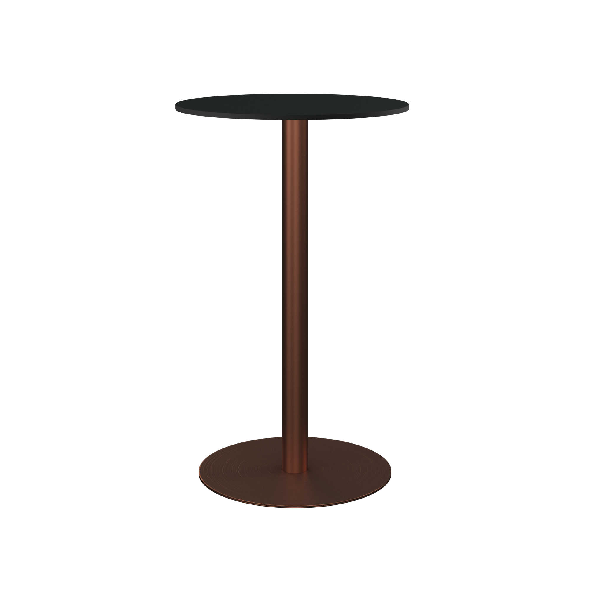 Halo Bar Table (60cm Round) With Rim