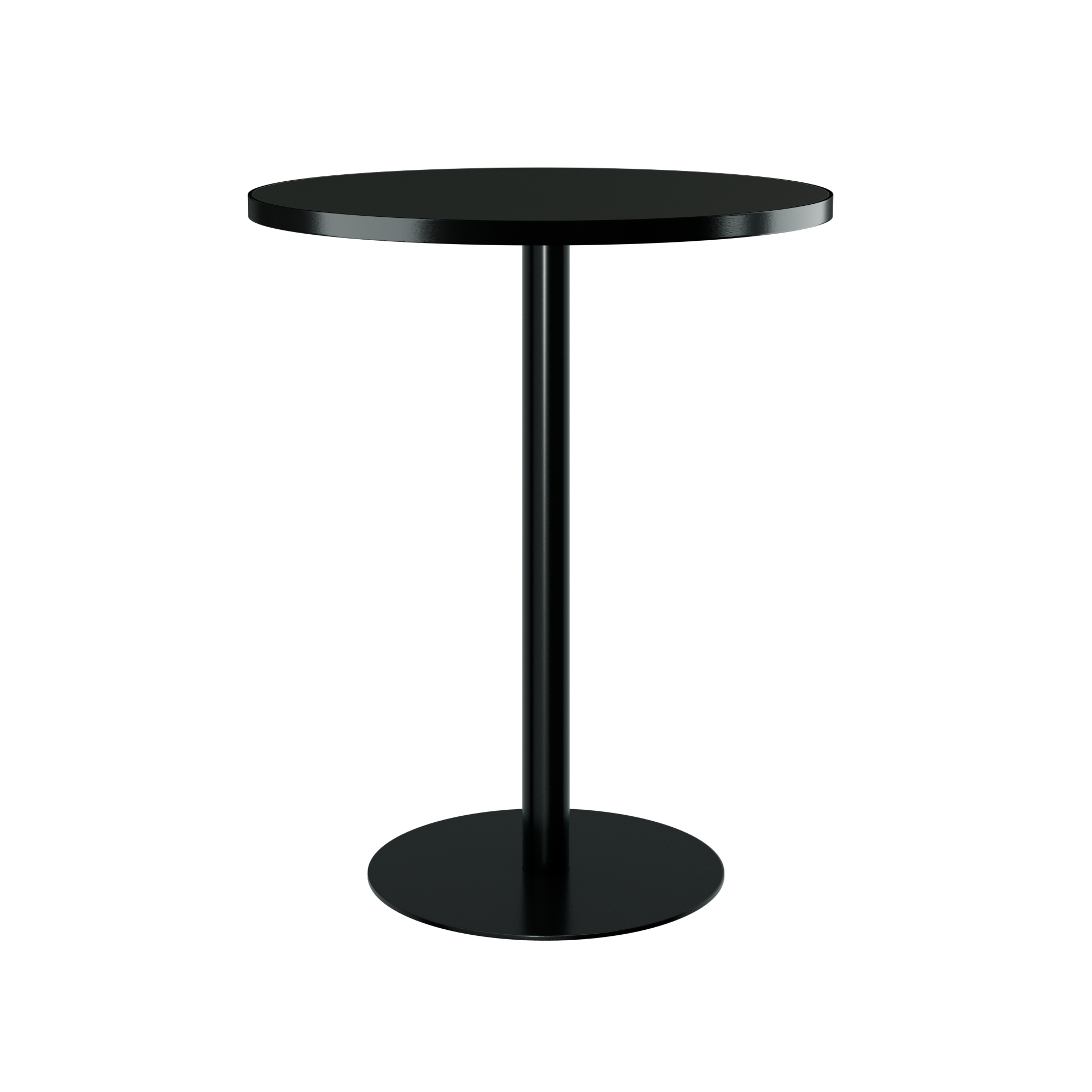 Halo Bar Table (80cm Round) With Rim